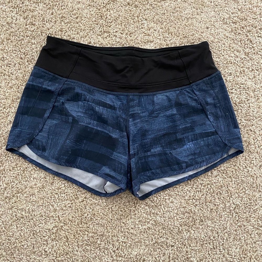 Lululemon Speed Up Mid-Rise Lined Short 4”